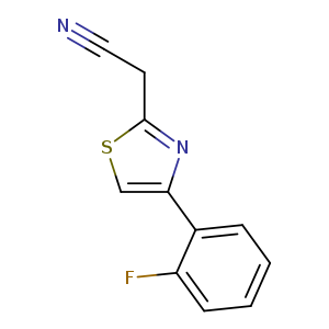 4-(2-Fluorophenyl)-2-thiazoleacetonitrile