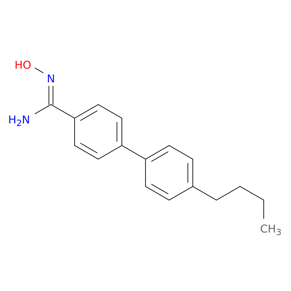 4'-n-Butylbiphenyl-4-carboxamidoxime