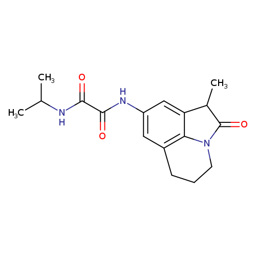N'-{3-methyl-2-oxo-1-azatricyclo[6.3.1.0^{4,12}]dodeca-4,6,8(12)-trien-6-yl}-N-(propan-2-yl)ethanediamide