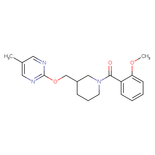 2-{[1-(2-methoxybenzoyl)piperidin-3-yl]methoxy}-5-methylpyrimidine