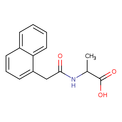 2-[2-(naphthalen-1-yl)acetamido]propanoic acid