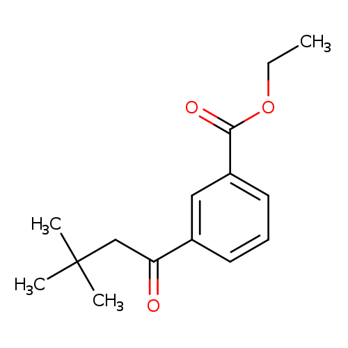3'-Carboethoxy-3,3-dimethylbutyrophenone