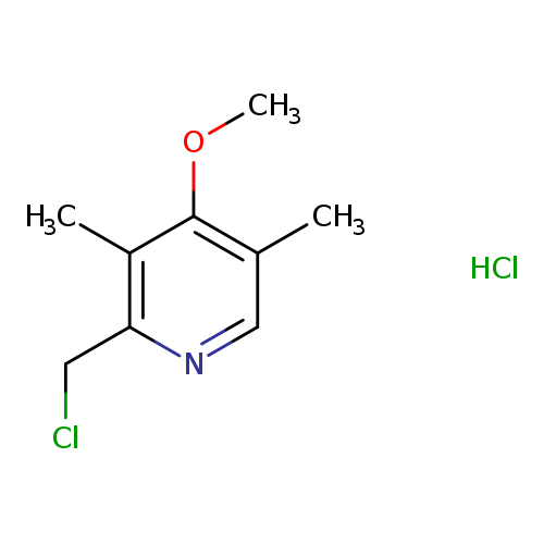 2-(Chloromethyl)-4-methoxy-3,5-dimethylpyridine Hydrochloride