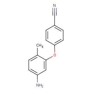 4-(5-amino-2-methylphenoxy)benzonitrile