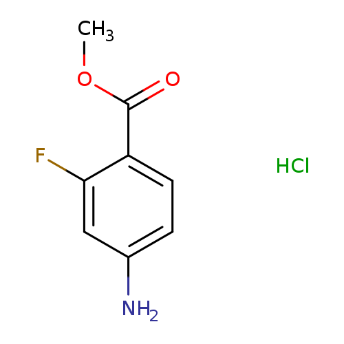 Methyl 4-amino-2-fluorobenzoate hydrochloride