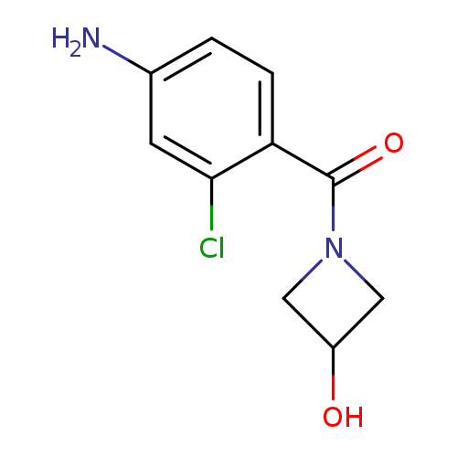 1-(4-amino-2-chlorobenzoyl)azetidin-3-ol
