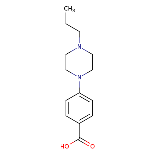 Benzoic acid, 4-(4-propyl-1-piperazinyl)-
