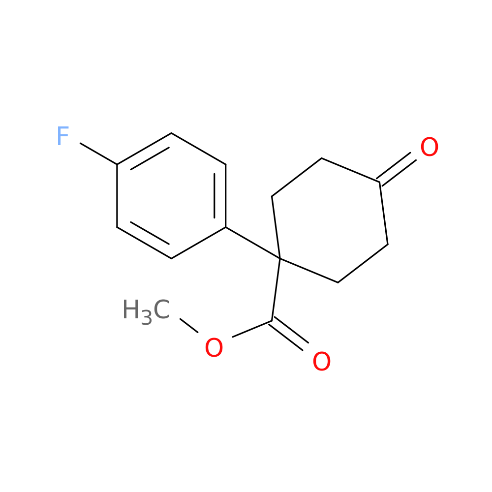 Methyl 1-(4-fluorophenyl)-4-oxocyclohexanecarboxylate