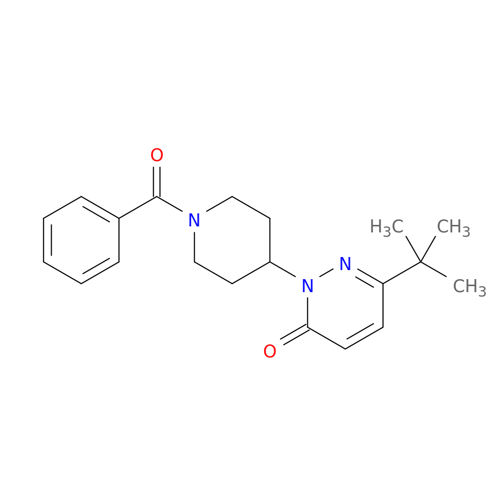 2-(1-benzoylpiperidin-4-yl)-6-tert-butyl-2,3-dihydropyridazin-3-one
