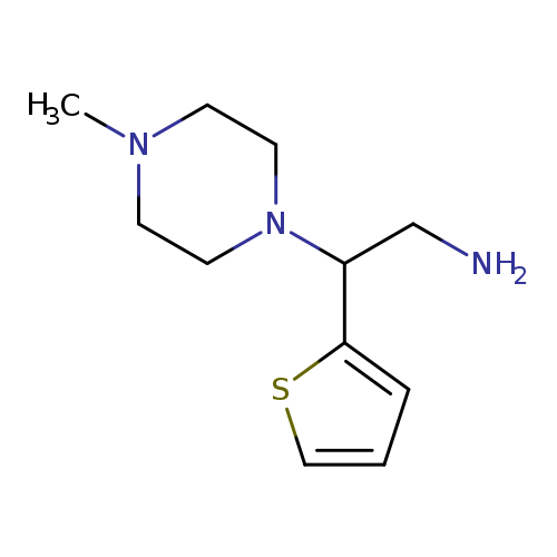 2-(4-Methyl-piperazin-1-yl)-2-thiophen-2-yl-ethylamine