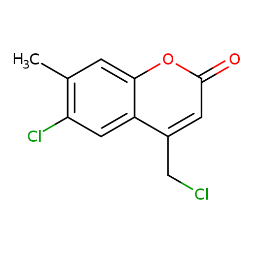 6-Chloro-4-(chloromethyl)-7-methyl-2H-chromen-2-one