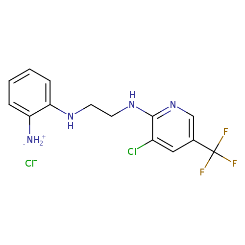 N1-(2-{[3-chloro-5-(trifluoromethyl)pyridin-2-yl]amino}ethyl)benzene-1,2-diamine hydrochloride