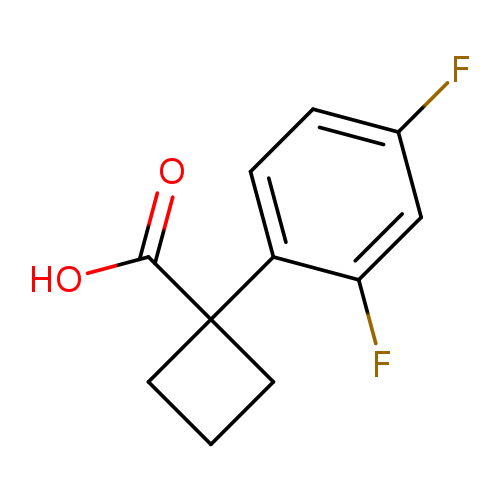 1-(2，4-difluorophenyl)cyclobutane-1-carboxylic acid