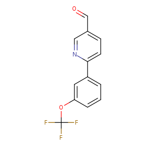 6-(3-Trifluoromethoxyphenyl)-3-pyridinealdehyde