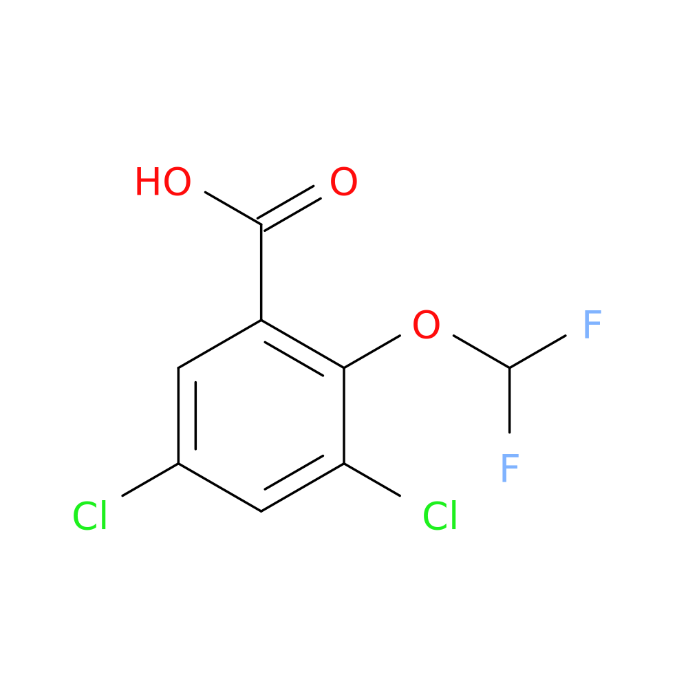 3,5-dichloro-2-(difluoromethoxy)benzoic acid