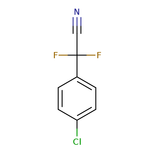 2-(4-chlorophenyl)-2,2-difluoroacetonitrile