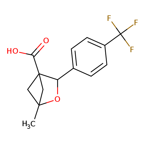 1-methyl-3-[4-(trifluoromethyl)phenyl]-2-oxabicyclo[2.1.1]hexane-4-carboxylic acid