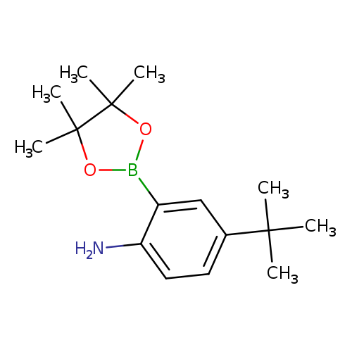 Benzenamine, 4-(1,1-dimethylethyl)-2-(4,4,5,5-tetramethyl-1,3,2-dioxaborolan-2-yl)-