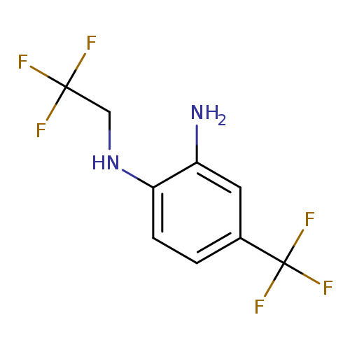 1-N-(2,2,2-trifluoroethyl)-4-(trifluoromethyl)-benzene-1,2-diamine