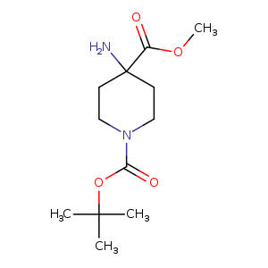 1-tert-Butyl 4-methyl 4-aminopiperidine-1,4-dicarboxylate