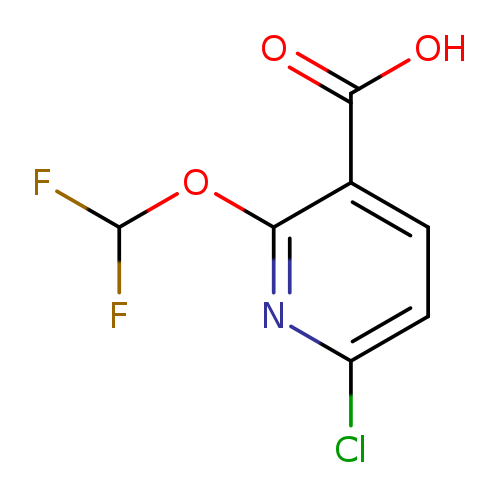 6-Chloro-2-(difluoromethoxy)nicotinicacid