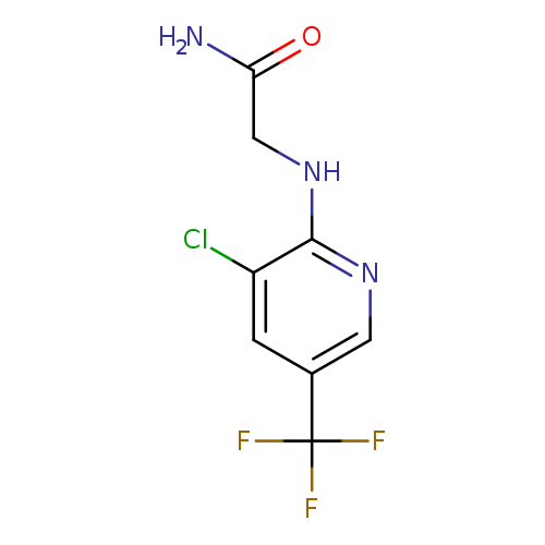 2-{[3-chloro-5-(trifluoromethyl)pyridin-2-yl]amino}acetamide