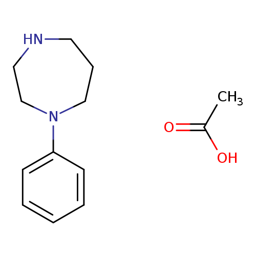 1-Phenyl-1,4-diazepane acetate