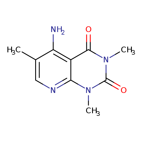 5-amino-1,3,6-trimethylpyrido[2,3-{d}]pyrimidine-2,4(1{H},3{H})-dione