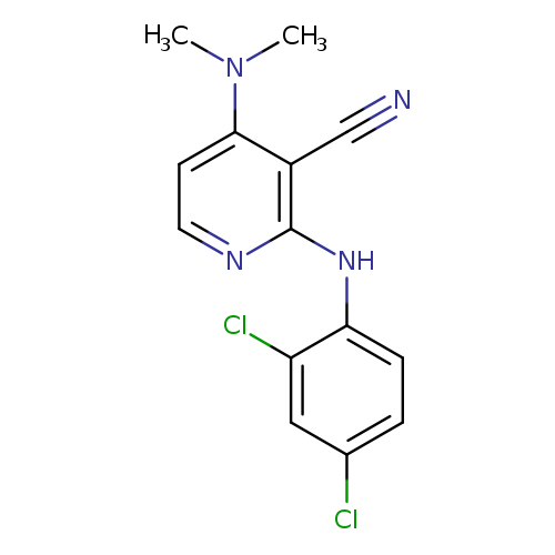 2-[(2,4-dichlorophenyl)amino]-4-(dimethylamino)pyridine-3-carbonitrile
