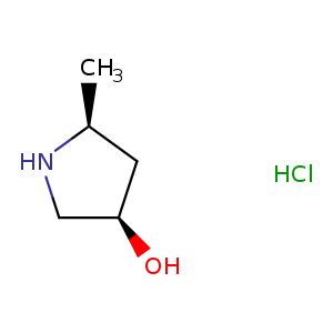 (3R,5S)-5-methylpyrrolidin-3-ol hydrochloride