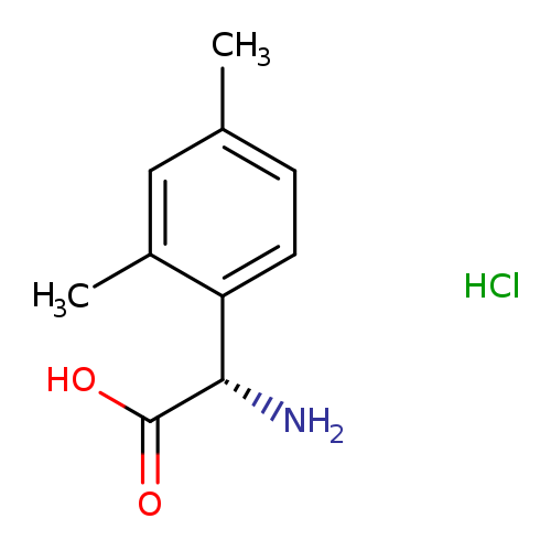 (S)-2-amino-2-(2,4-dimethylphenyl)acetic acid hydrochloride