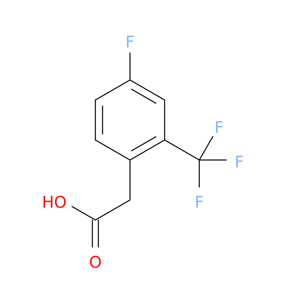 2-(4-Fluoro-2-(trifluoromethyl)phenyl)acetic acid