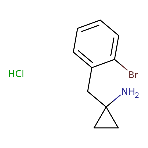 1-[(2-bromophenyl)methyl]cyclopropan-1-amine hydrochloride