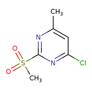 4-Chloro-6-methyl-2-(methylsulfonyl)pyrimidine