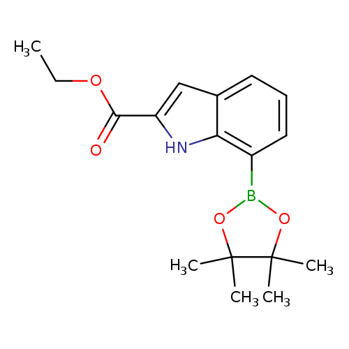 1H-Indole-2-carboxylic acid,7-(4,4,5,5-tetramethyl-1,3,2-dioxaborolan-2-yl)-, ethyl ester