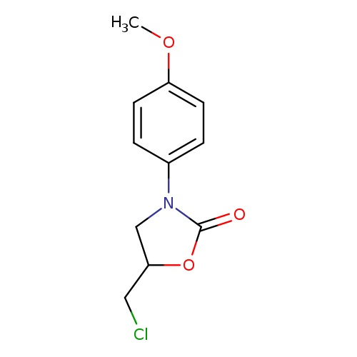 5-(chloromethyl)-3-(4-methoxyphenyl)-1,3-oxazolidin-2-one