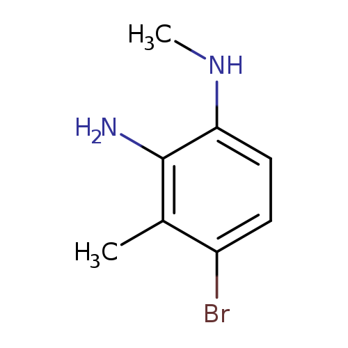 4-bromo-N1,3-dimethylbenzene-1,2-diamine