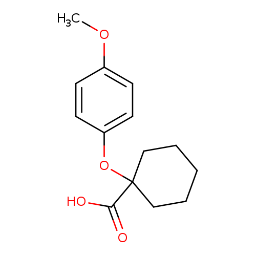 1-(4-Methoxyphenoxy)cyclohexanecarboxylic acid