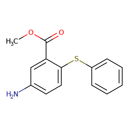 5-Amino-2-phenylsulfanyl-benzoic acid methyl ester