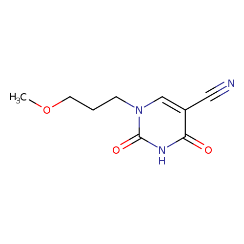 1-(3-Methoxypropyl)-2,4-dioxo-1,2,3,4-tetrahydropyrimidine-5-carbonitrile