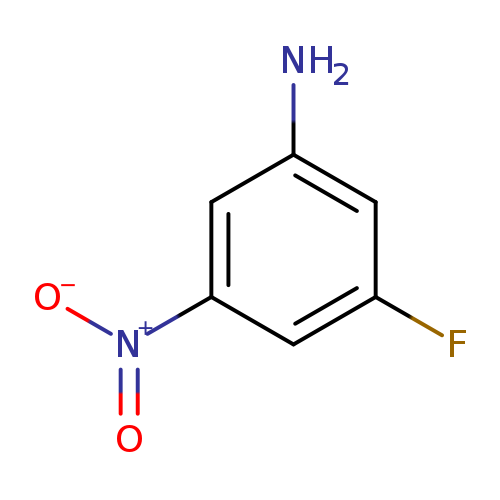 Benzenamine, 3-​fluoro-​5-​nitro-