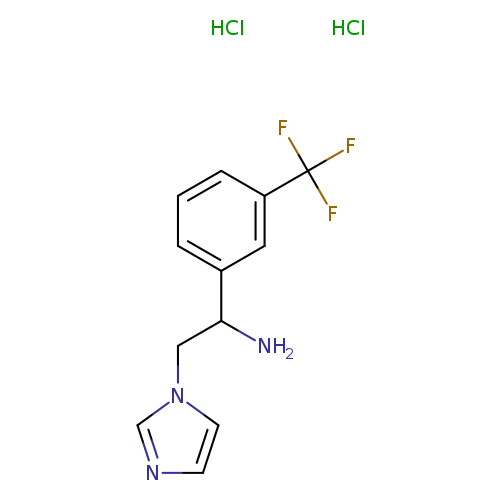 2-(1H-imidazol-1-yl)-1-[3-(trifluoromethyl)phenyl]ethan-1-amine dihydrochloride