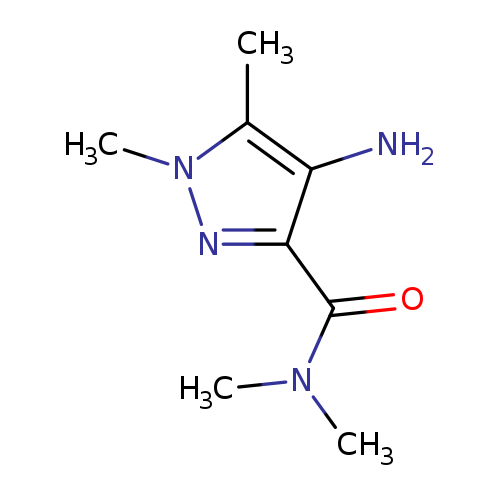 4-Amino-N,N,1,5-tetramethyl-1H-pyrazole-3-carboxamide
