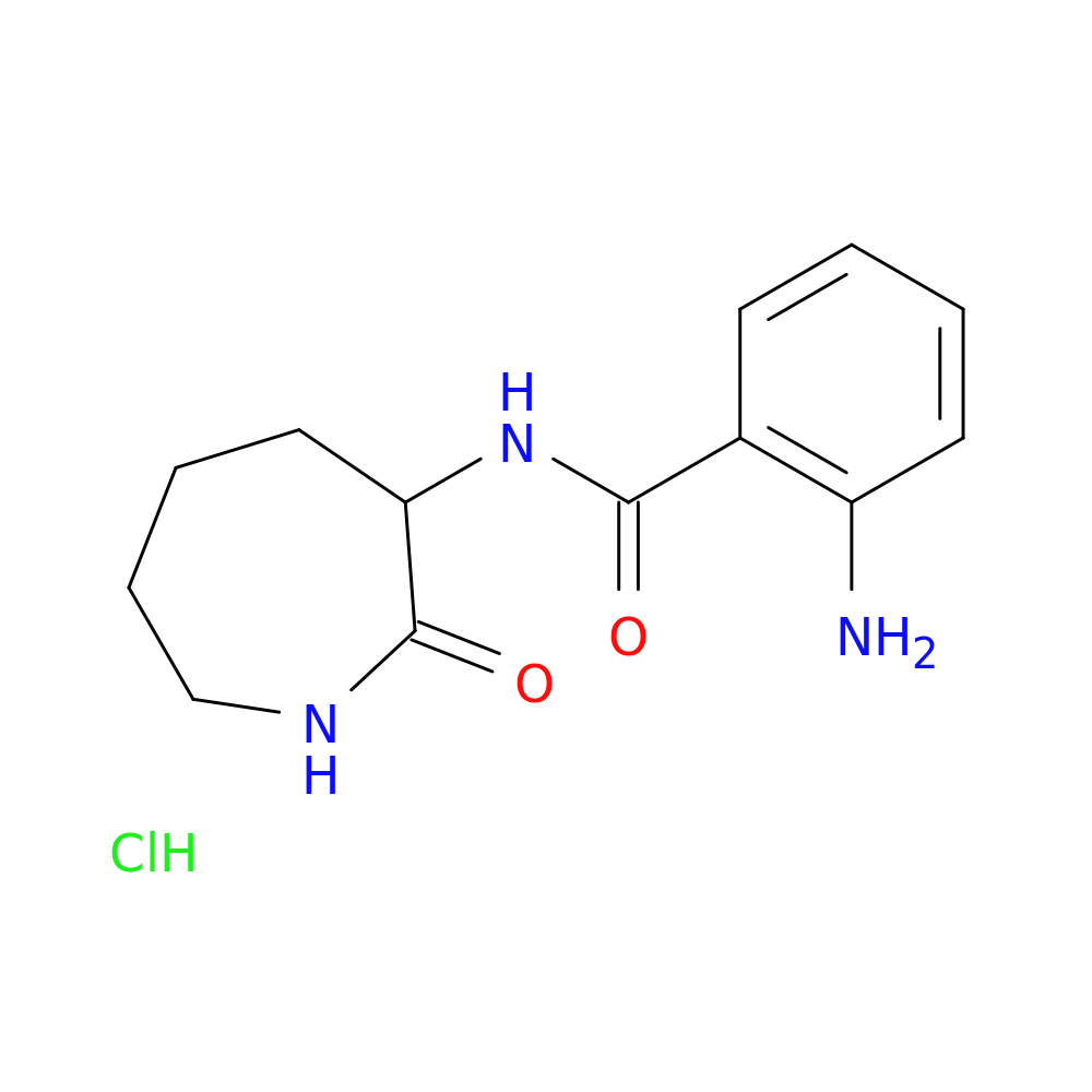 2-amino-N-(2-oxoazepan-3-yl)benzamide hydrochloride