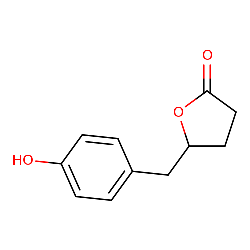5-[(4-Hydroxyphenyl)methyl]oxolan-2-one