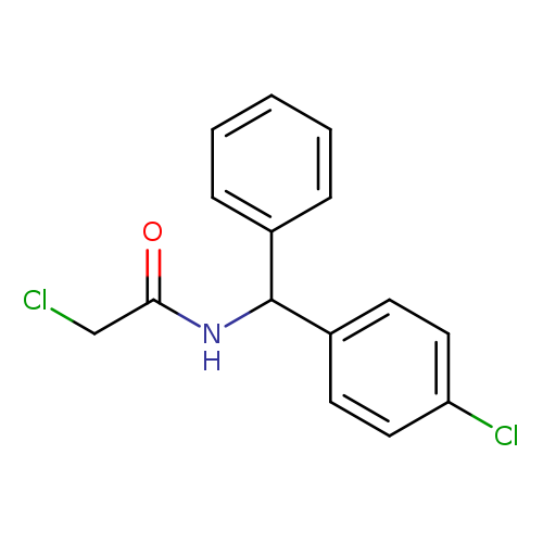 2-CHLORO-N-[(4-CHLOROPHENYL)(PHENYL)METHYL]ACETAMIDE