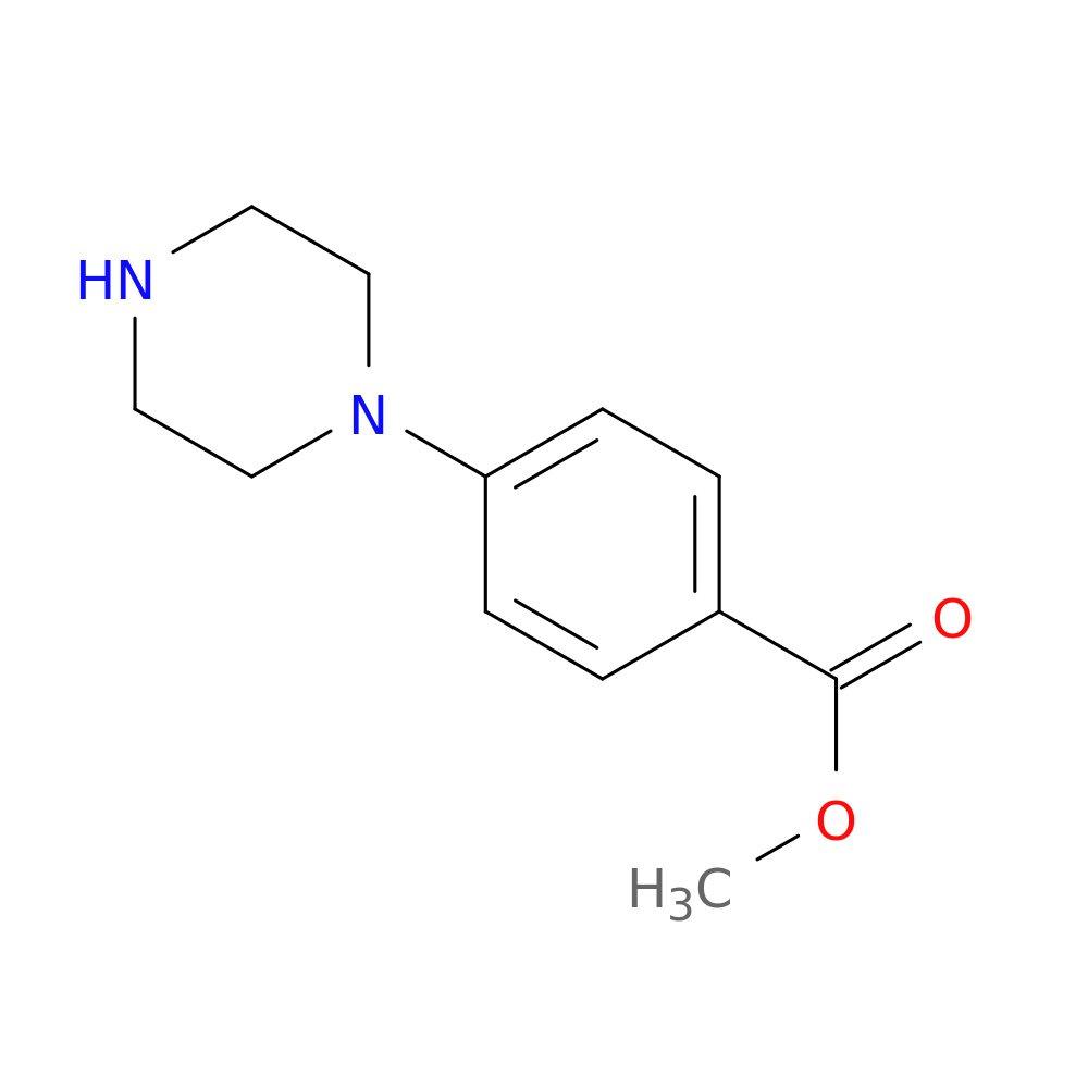Benzoicacid, 4-(1-piperazinyl)-, methyl ester