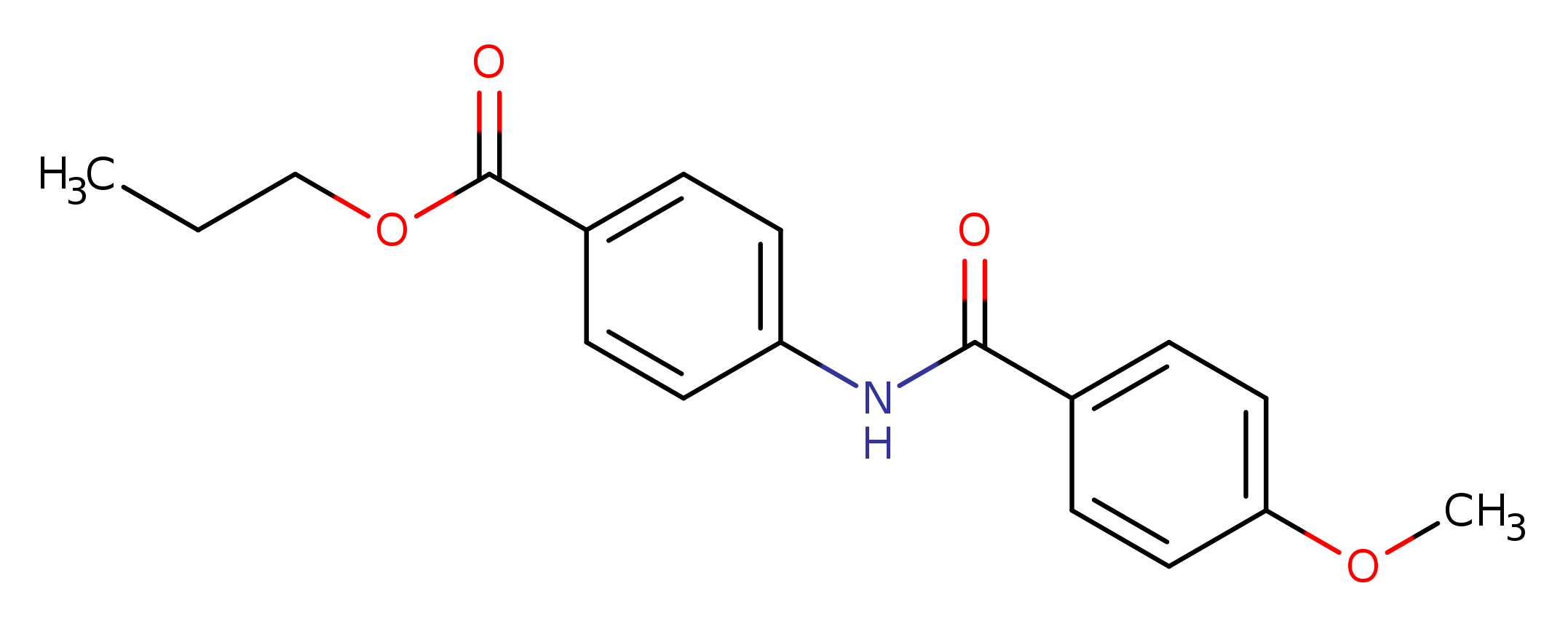 propyl 4-[(4-methoxybenzoyl)amino]benzoate