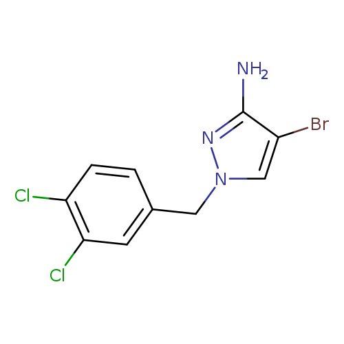 4-Bromo-1-(3,4-dichlorobenzyl)-1h-pyrazol-3-amine