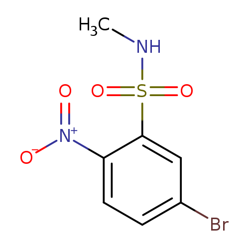 5-bromo-N-methyl-2-nitrobenzene-1-sulfonamide